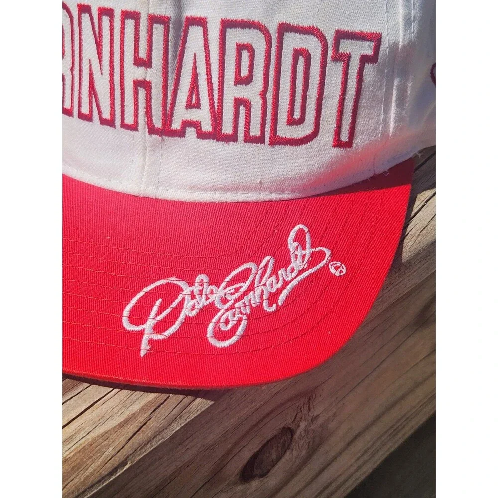 Dale Earnhardt #3 Nascar Competitors View Hat 1999 White Red Snapback Cap